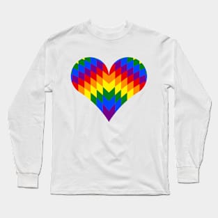 LGBT Heart Long Sleeve T-Shirt